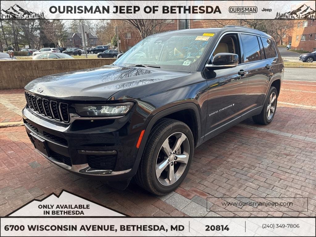 used 2022 Jeep Grand Cherokee L car, priced at $36,000