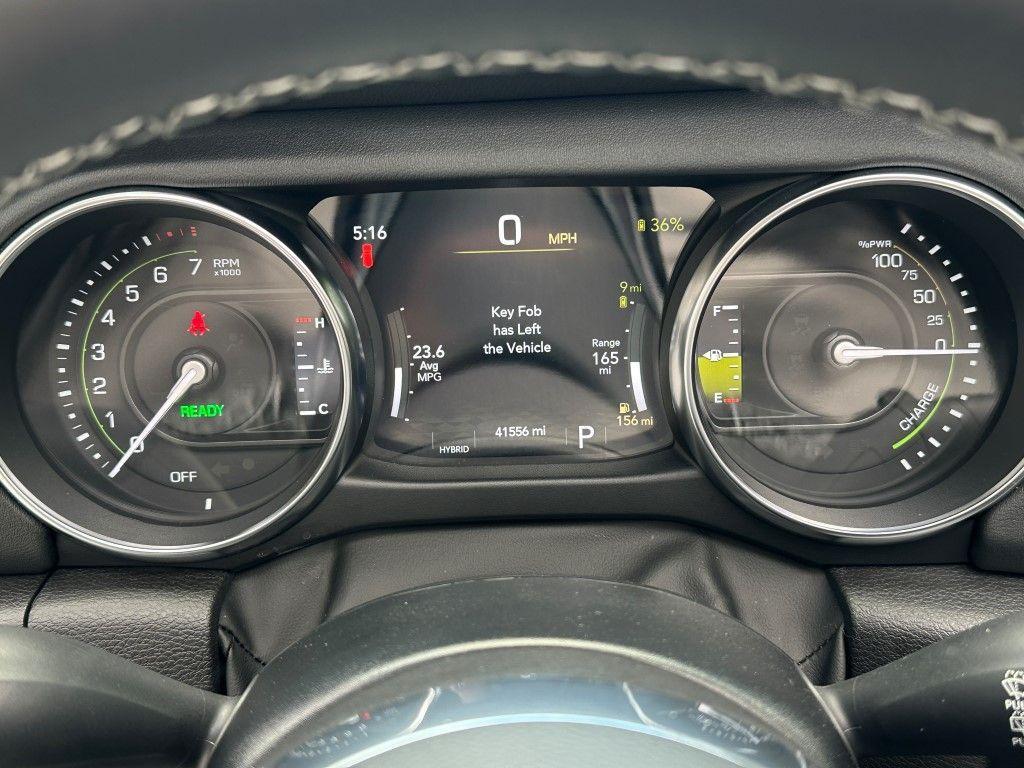 used 2022 Jeep Wrangler Unlimited 4xe car, priced at $34,500