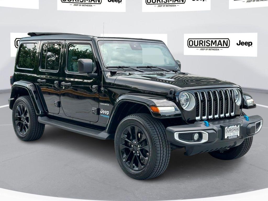 used 2022 Jeep Wrangler Unlimited 4xe car, priced at $34,500