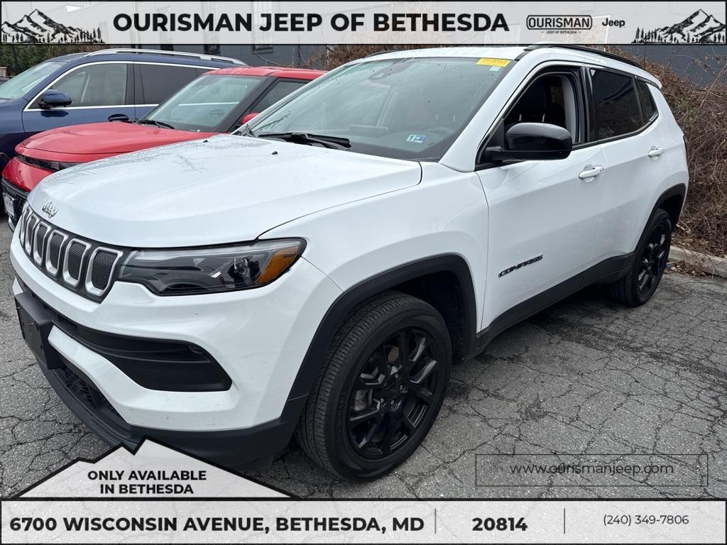 used 2022 Jeep Compass car, priced at $20,900