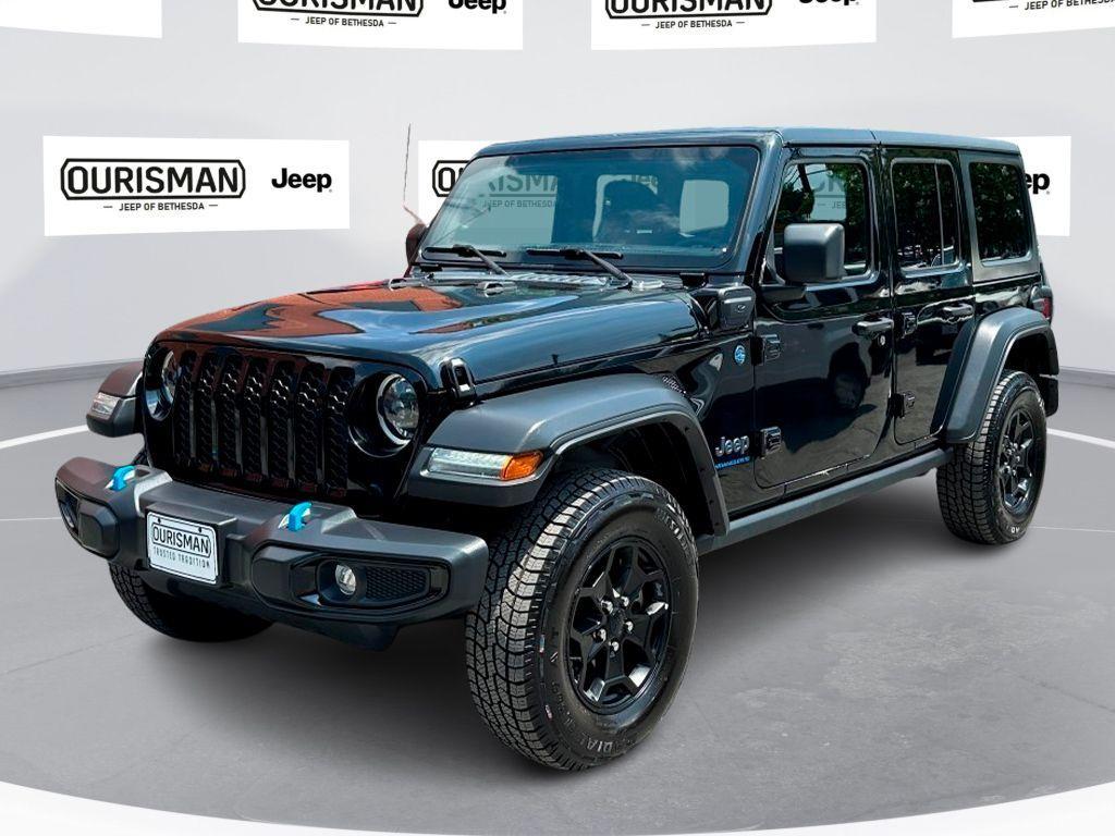 used 2023 Jeep Wrangler 4xe car, priced at $28,250