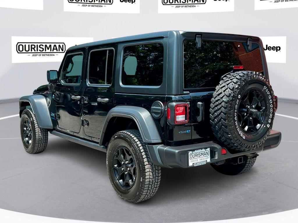 used 2023 Jeep Wrangler 4xe car, priced at $28,250