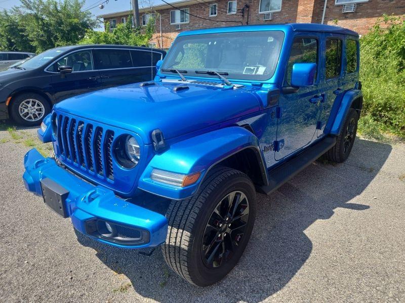 used 2021 Jeep Wrangler Unlimited 4xe car, priced at $38,000