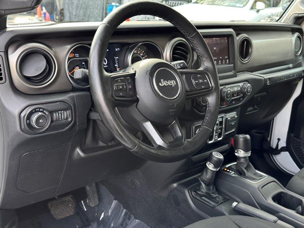 used 2021 Jeep Wrangler Unlimited car, priced at $27,200