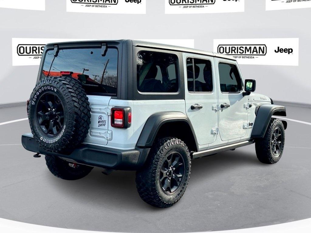 used 2021 Jeep Wrangler Unlimited car, priced at $27,200