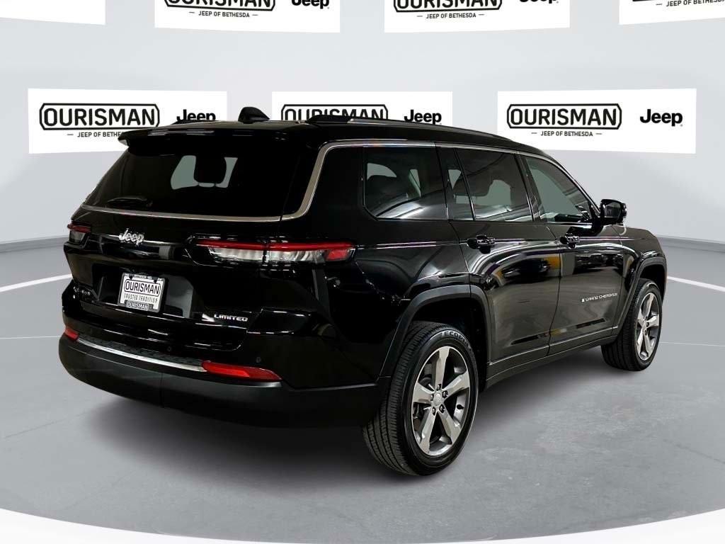 used 2022 Jeep Grand Cherokee L car, priced at $30,000