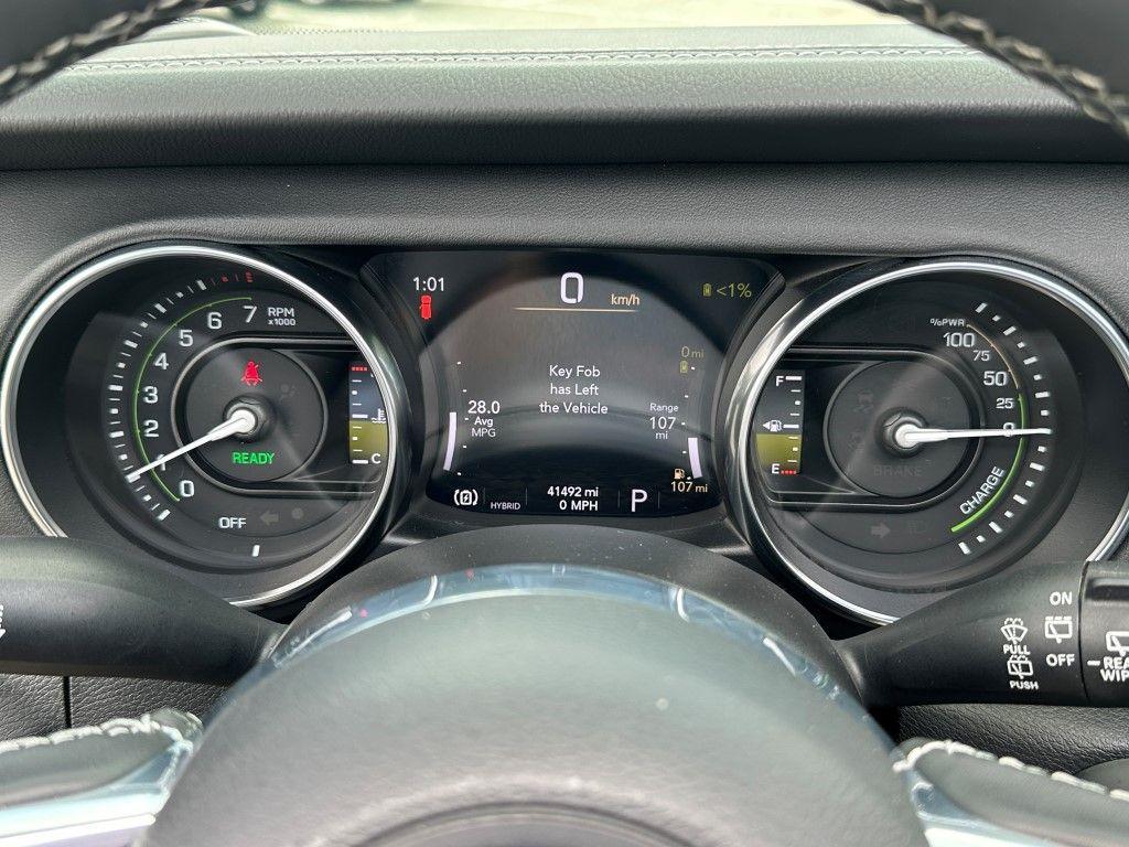 used 2022 Jeep Wrangler Unlimited 4xe car, priced at $33,500