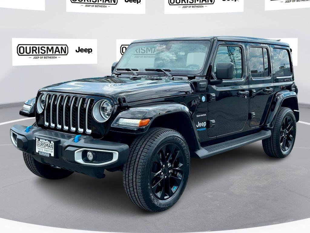 used 2022 Jeep Wrangler Unlimited 4xe car, priced at $33,500