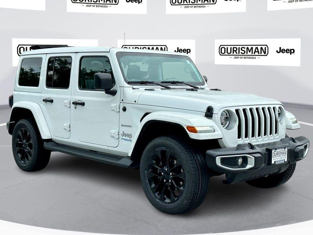 used 2021 Jeep Wrangler Unlimited 4xe car, priced at $29,250