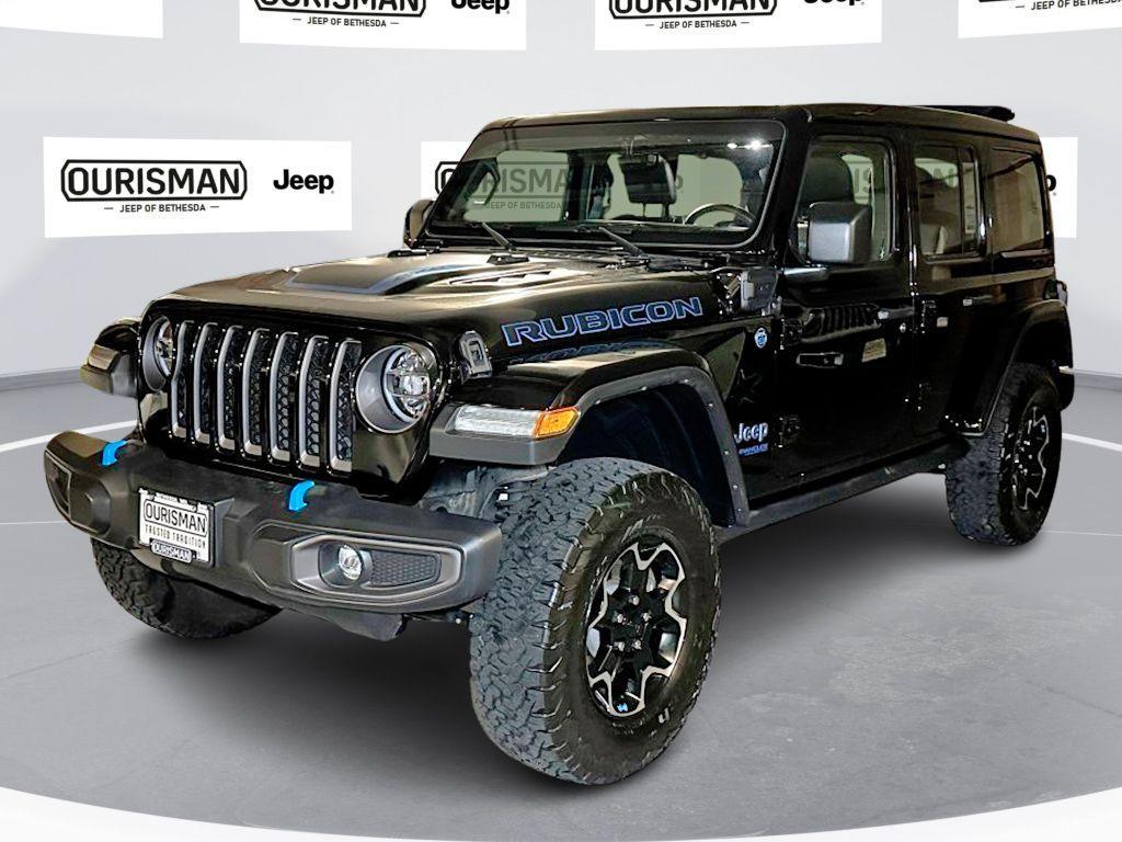 used 2021 Jeep Wrangler Unlimited 4xe car, priced at $36,500
