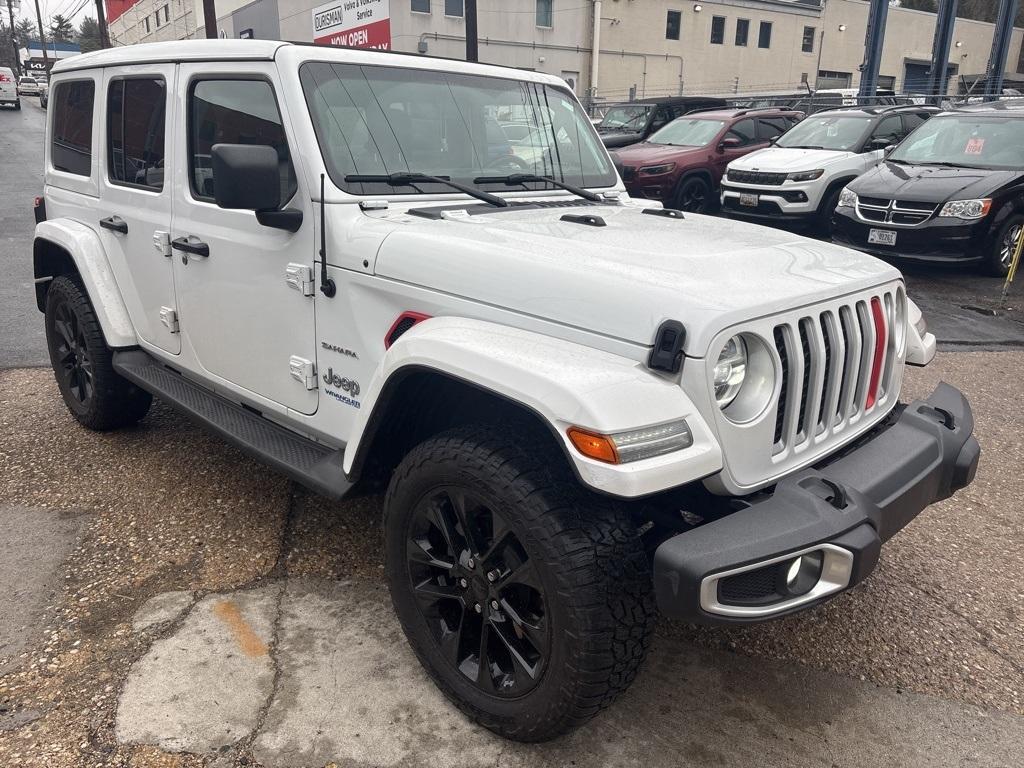 used 2021 Jeep Wrangler Unlimited 4xe car, priced at $30,750