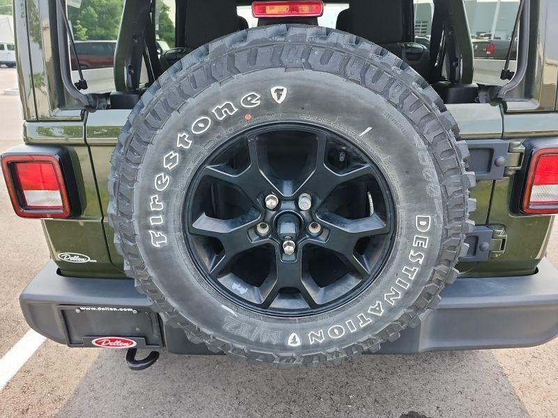 used 2022 Jeep Wrangler Unlimited car, priced at $34,500