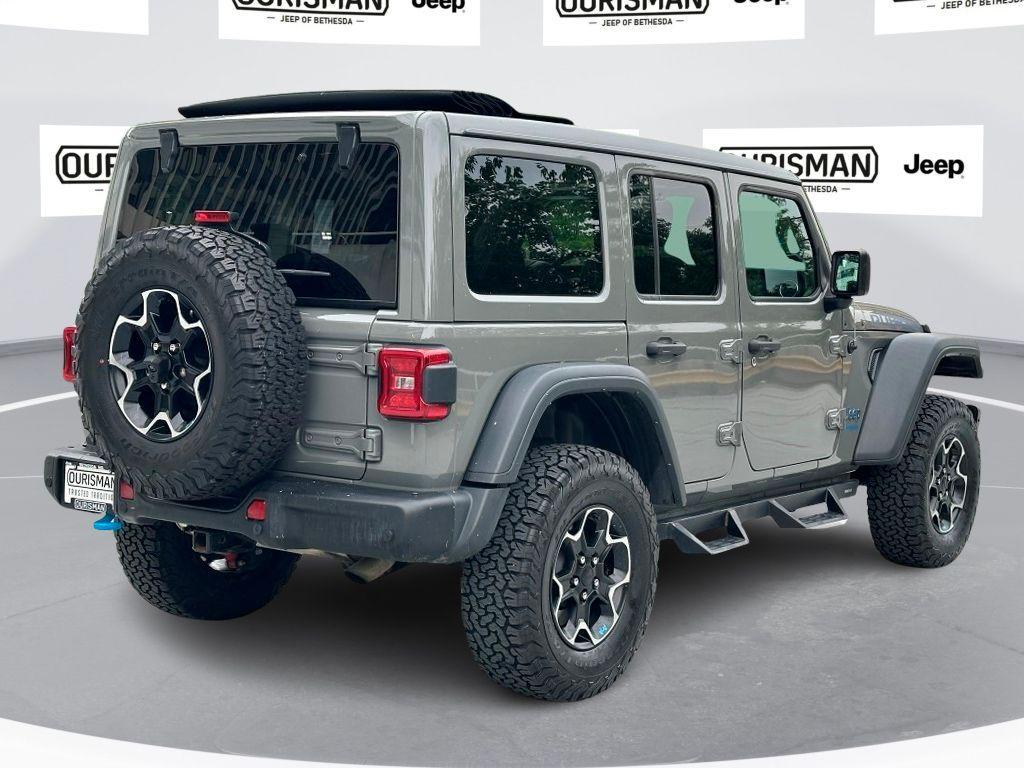 used 2021 Jeep Wrangler Unlimited 4xe car, priced at $33,750