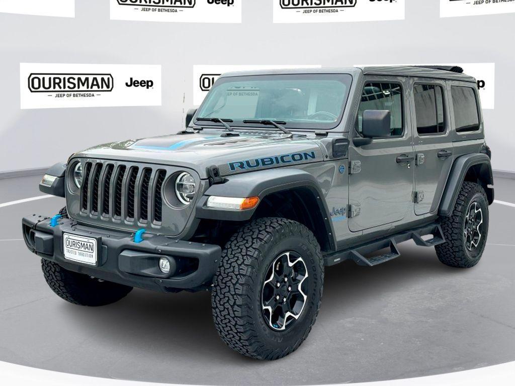 used 2021 Jeep Wrangler Unlimited 4xe car, priced at $33,750