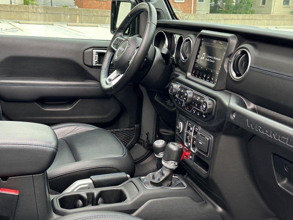 used 2021 Jeep Wrangler Unlimited 4xe car, priced at $33,750