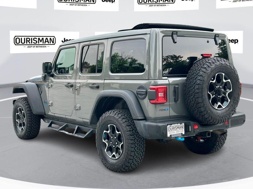 used 2021 Jeep Wrangler Unlimited 4xe car, priced at $33,750