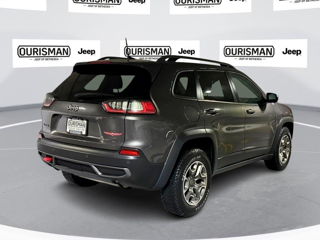 used 2021 Jeep Cherokee car, priced at $22,250