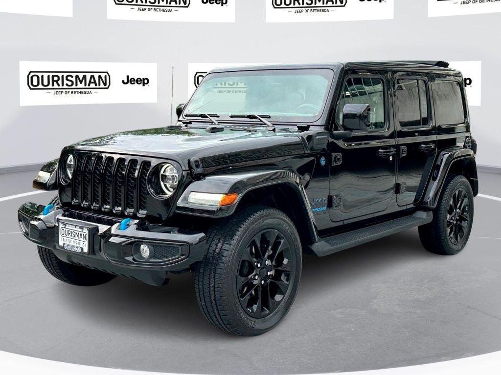 used 2021 Jeep Wrangler Unlimited 4xe car, priced at $33,500
