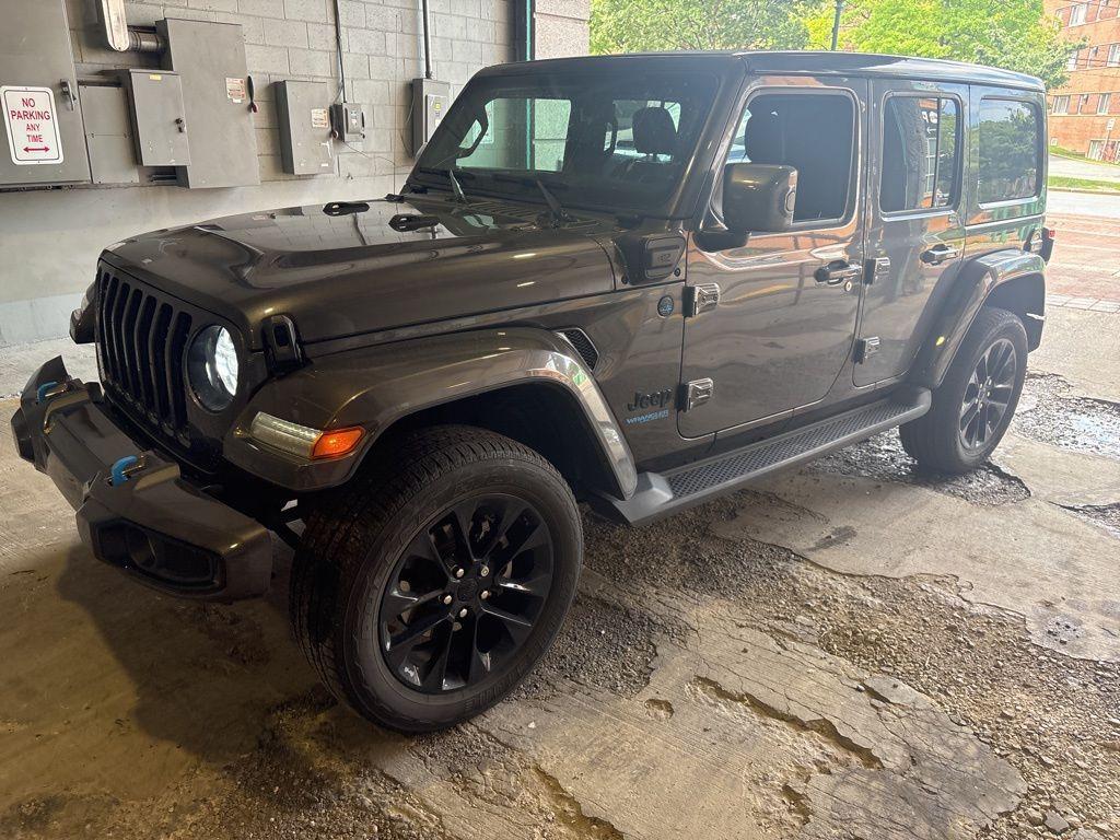 used 2021 Jeep Wrangler Unlimited 4xe car, priced at $36,000