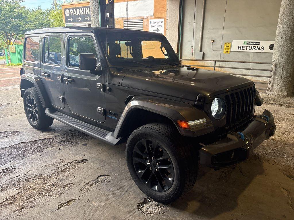 used 2021 Jeep Wrangler Unlimited 4xe car, priced at $36,000