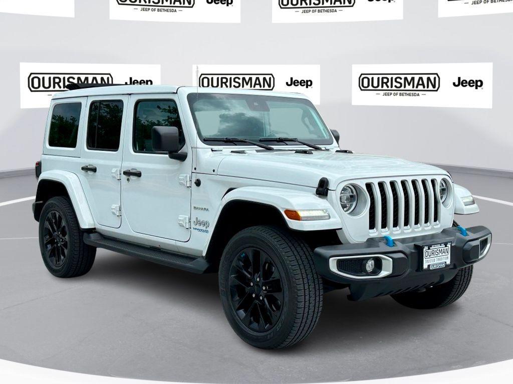 used 2022 Jeep Wrangler Unlimited 4xe car, priced at $33,250
