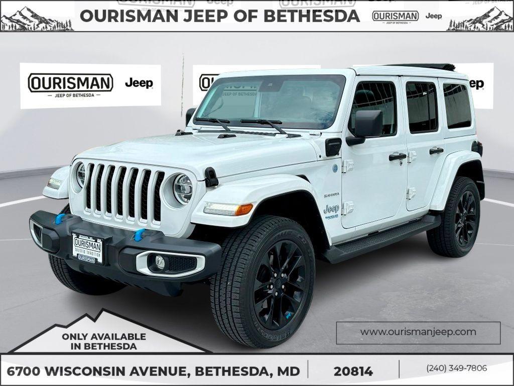 used 2022 Jeep Wrangler Unlimited 4xe car, priced at $33,250