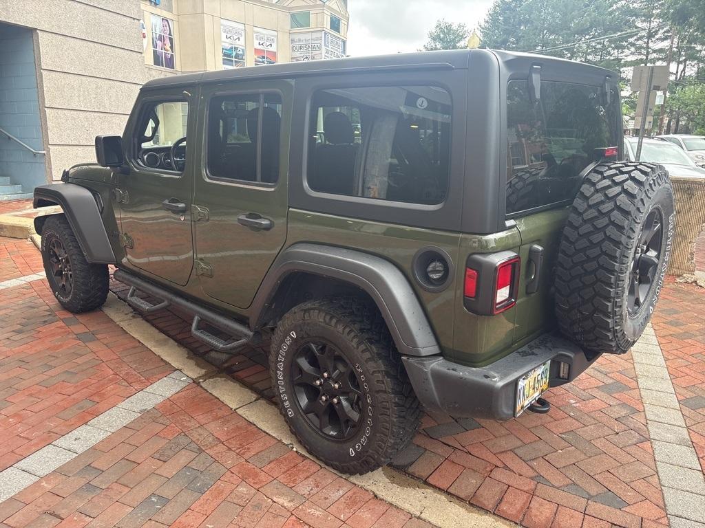 used 2022 Jeep Wrangler Unlimited car, priced at $37,000