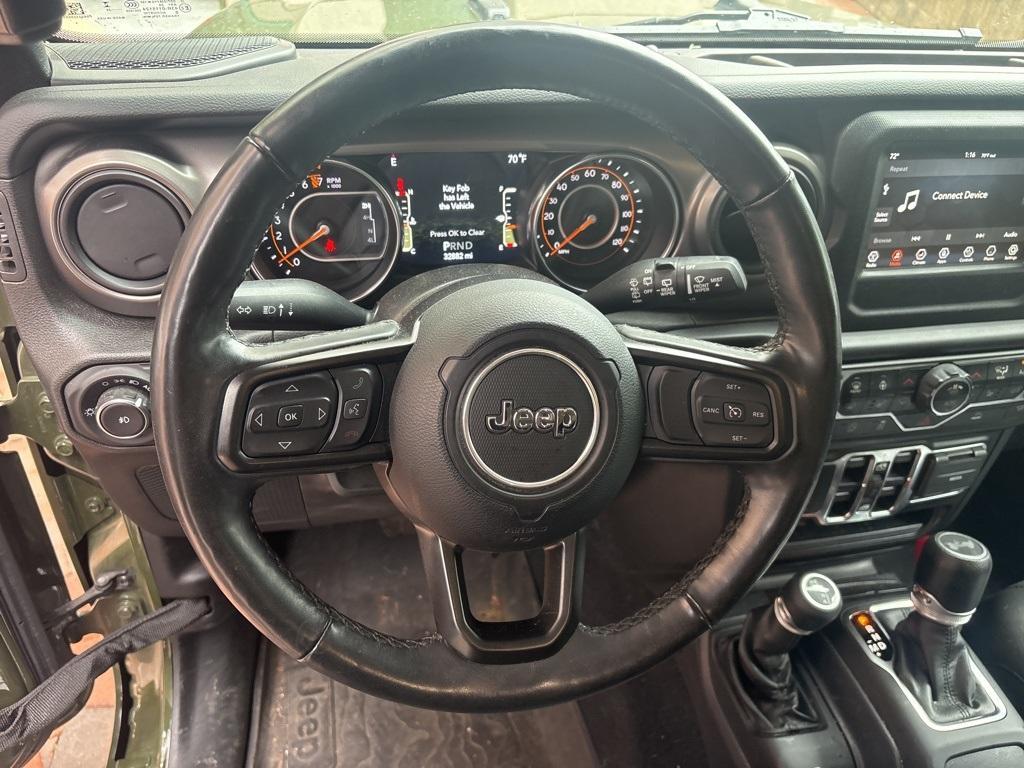 used 2022 Jeep Wrangler Unlimited car, priced at $37,000