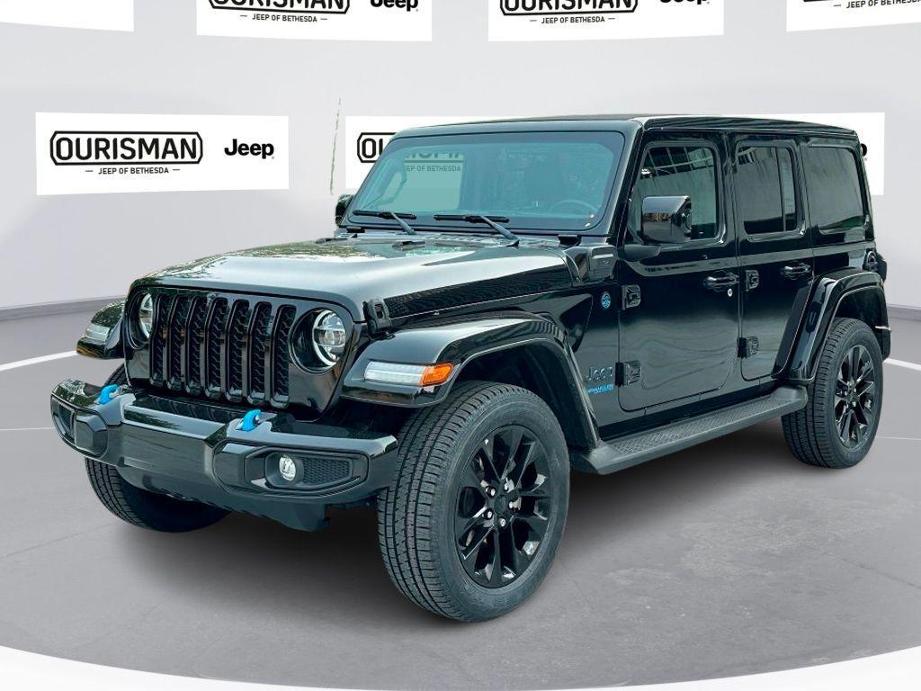 used 2021 Jeep Wrangler Unlimited 4xe car, priced at $32,750