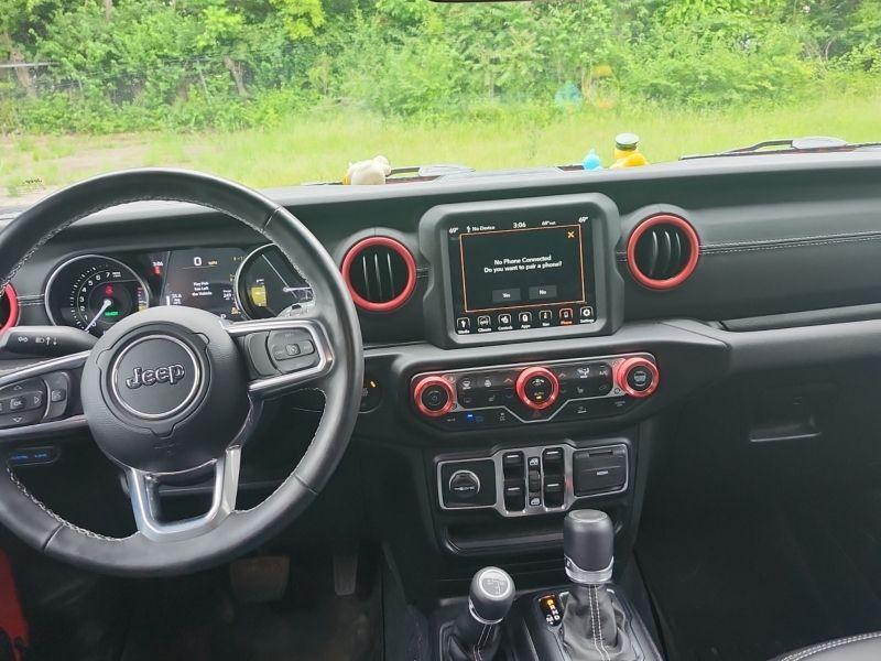 used 2022 Jeep Wrangler Unlimited 4xe car, priced at $36,500