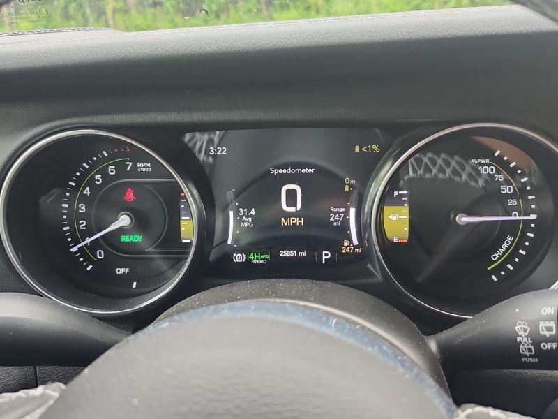 used 2022 Jeep Wrangler Unlimited 4xe car, priced at $36,500