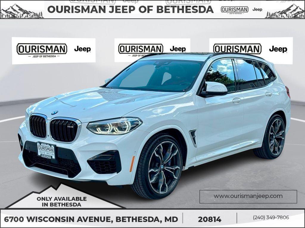 used 2021 BMW X3 M car, priced at $47,500