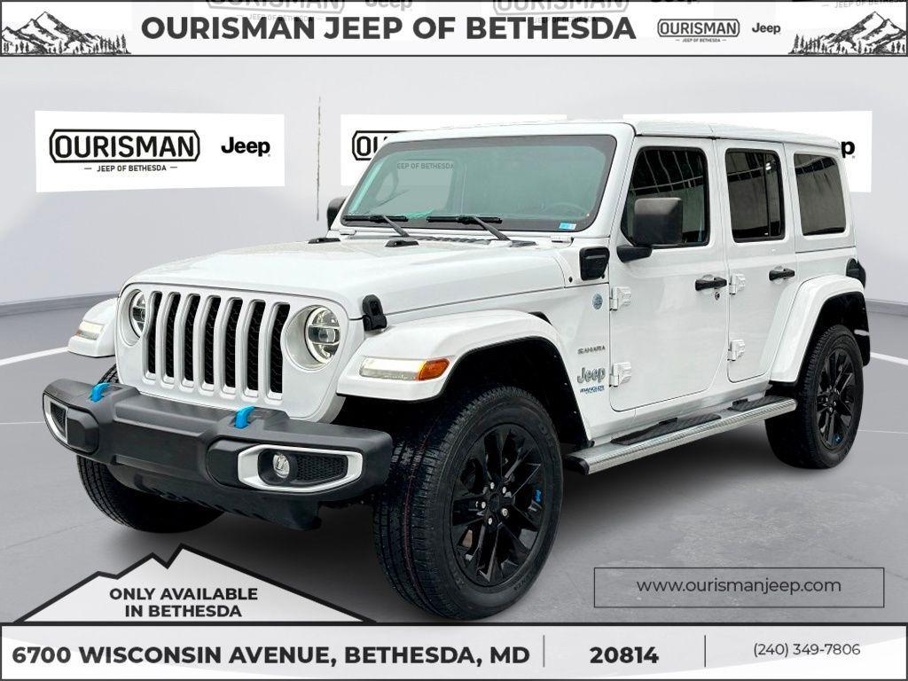 used 2022 Jeep Wrangler Unlimited 4xe car, priced at $34,750