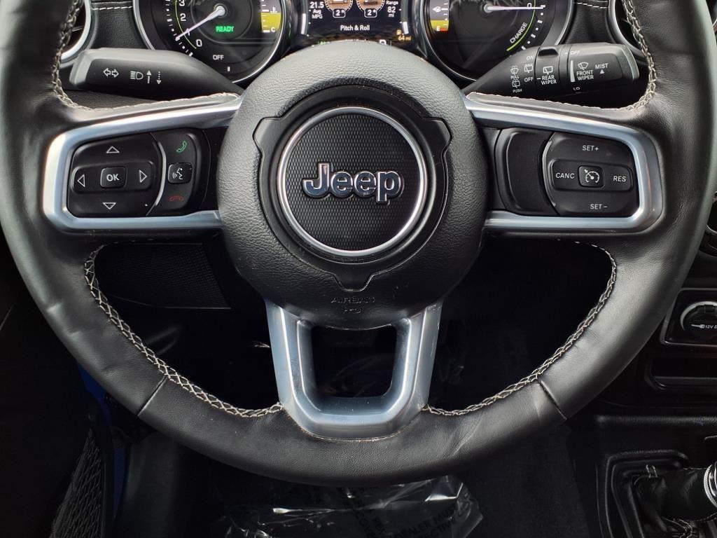 used 2022 Jeep Wrangler Unlimited 4xe car, priced at $30,750