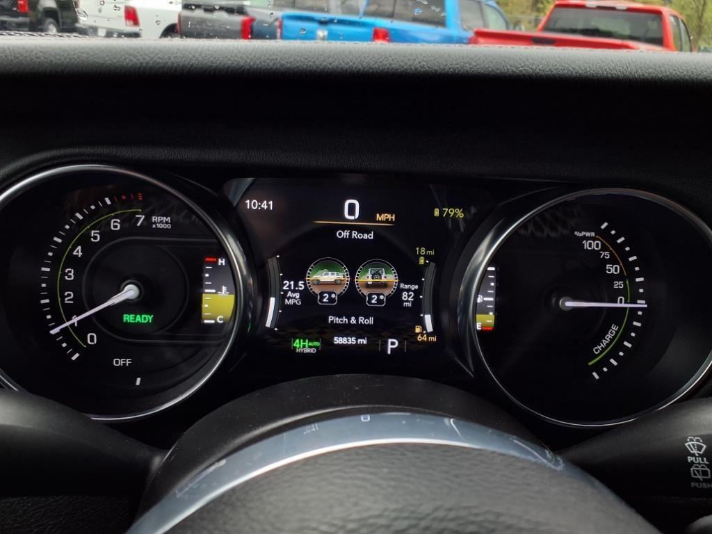 used 2022 Jeep Wrangler Unlimited 4xe car, priced at $30,750