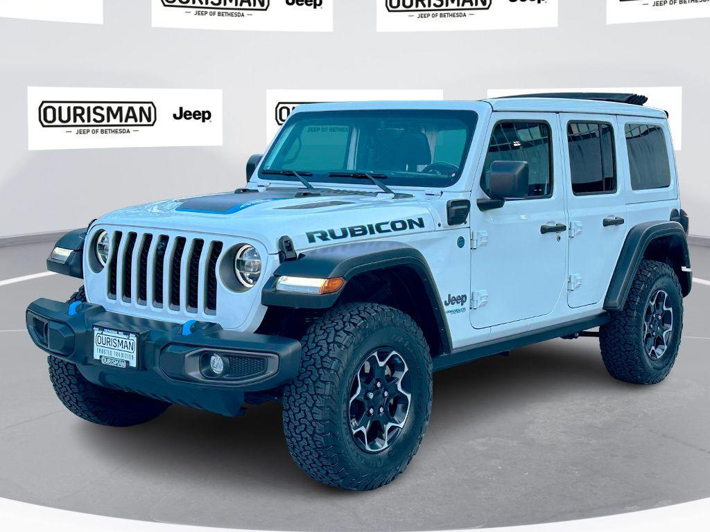 used 2022 Jeep Wrangler Unlimited 4xe car, priced at $35,750