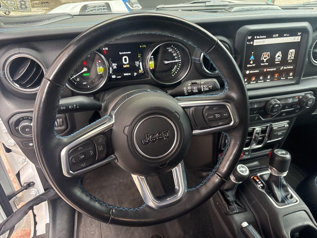 used 2022 Jeep Wrangler Unlimited 4xe car, priced at $37,000