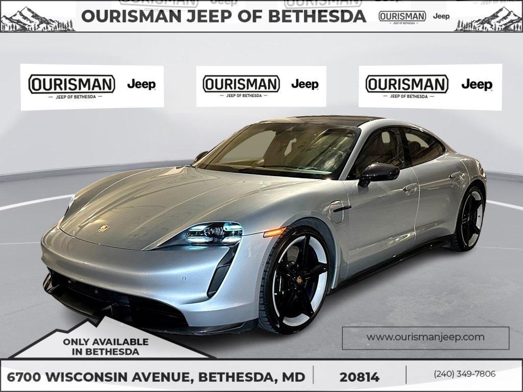 used 2020 Porsche Taycan car, priced at $92,750