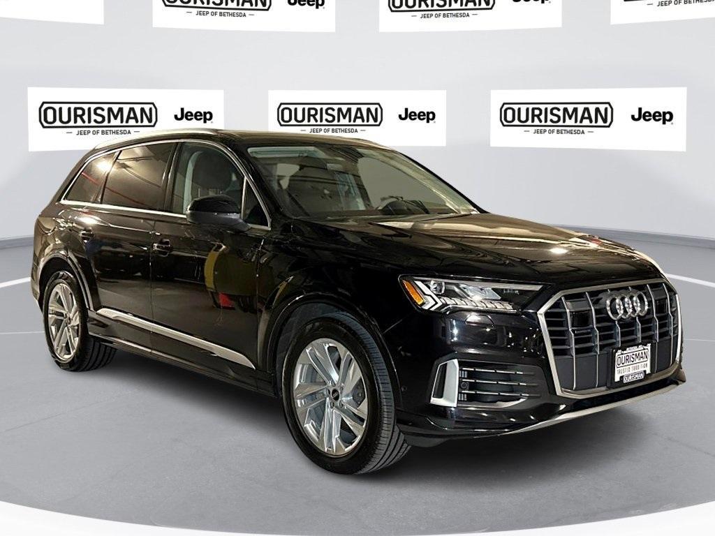 used 2021 Audi Q7 car, priced at $40,000