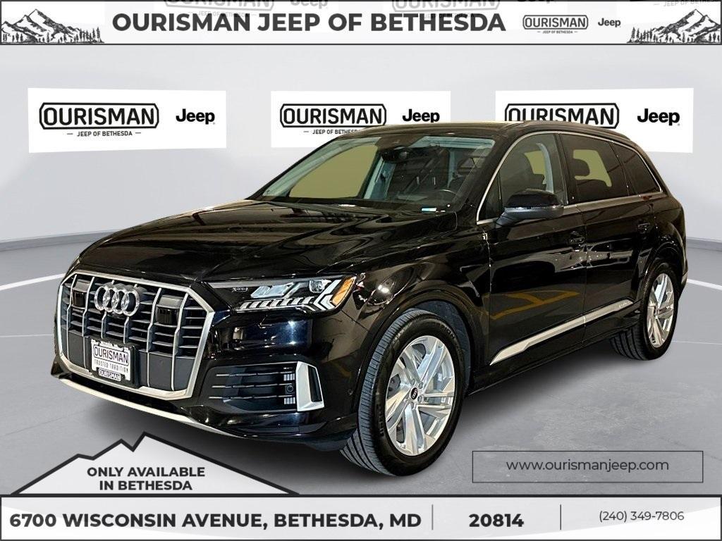 used 2021 Audi Q7 car, priced at $40,000