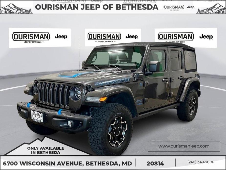 used 2022 Jeep Wrangler Unlimited 4xe car, priced at $34,000