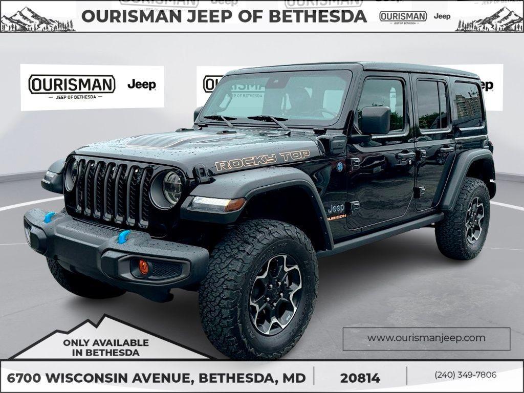 used 2021 Jeep Wrangler Unlimited 4xe car, priced at $35,250