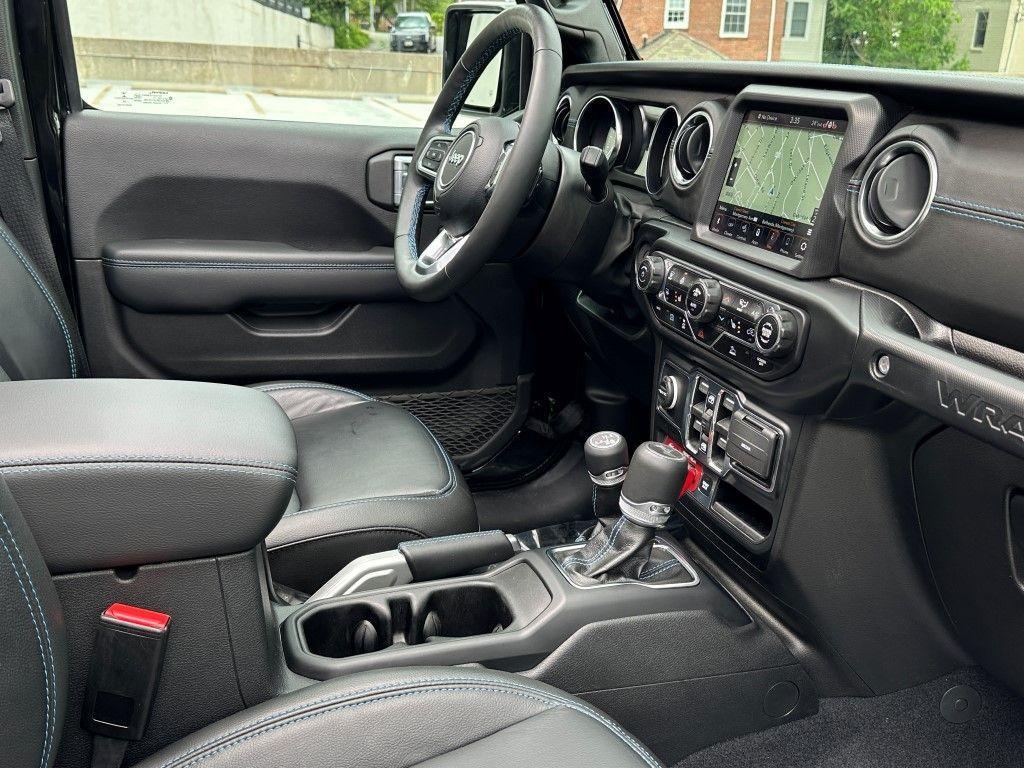 used 2022 Jeep Wrangler Unlimited 4xe car, priced at $37,750