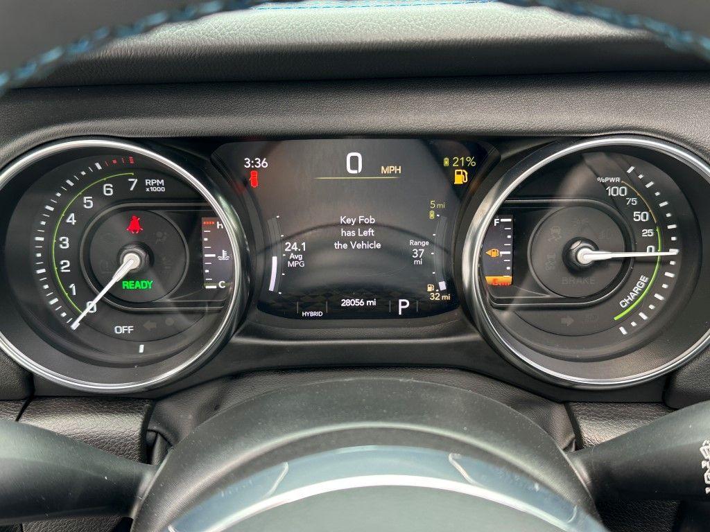 used 2022 Jeep Wrangler Unlimited 4xe car, priced at $37,750