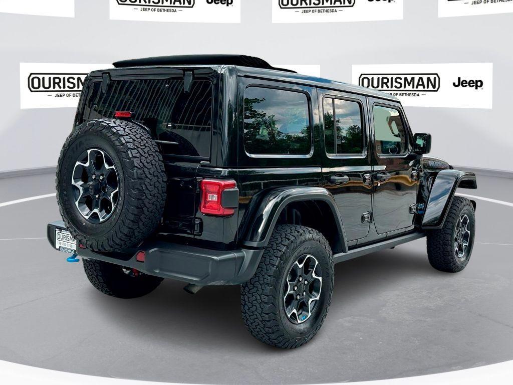 used 2022 Jeep Wrangler Unlimited 4xe car, priced at $37,750