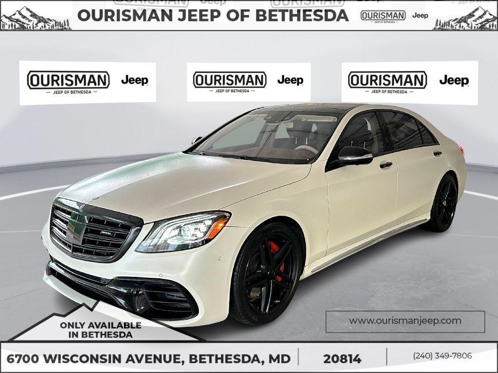 used 2019 Mercedes-Benz AMG S 63 car, priced at $65,000