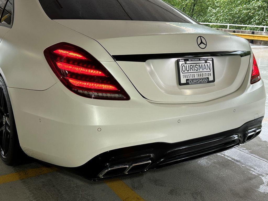 used 2019 Mercedes-Benz AMG S 63 car, priced at $65,000