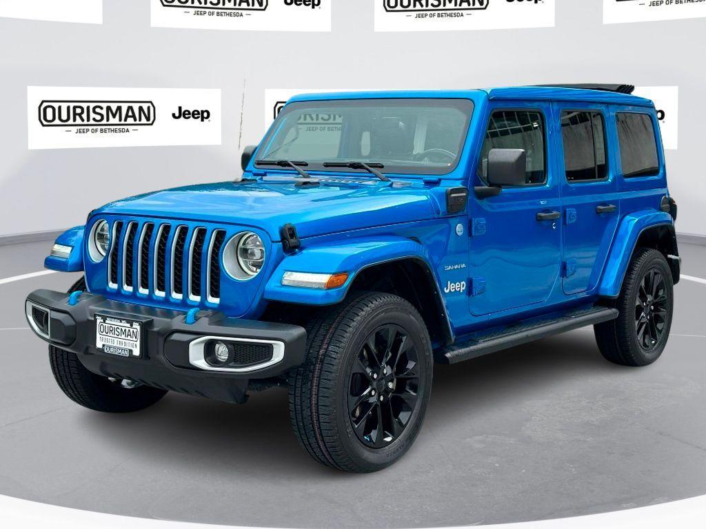 used 2022 Jeep Wrangler Unlimited 4xe car, priced at $31,750