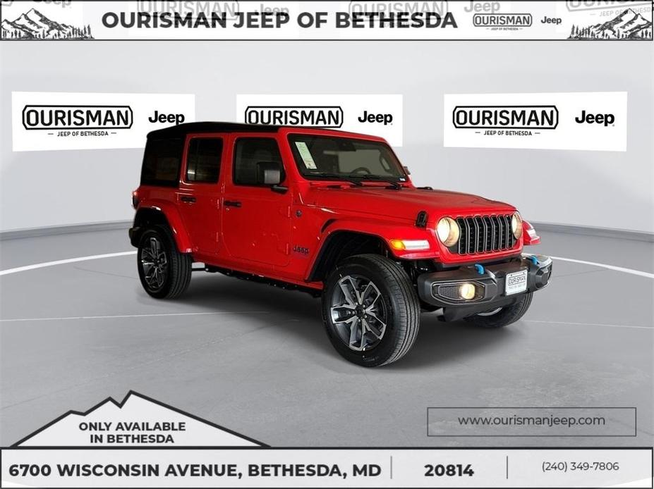 new 2024 Jeep Wrangler 4xe car, priced at $53,398