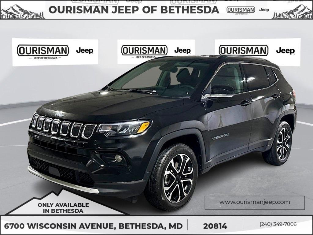 used 2022 Jeep Compass car, priced at $24,000